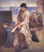 Dante Gabriel Rossetti Found (mk28) oil painting
